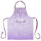 Monogram Name Purple Dripping Glitter Violet Ombre