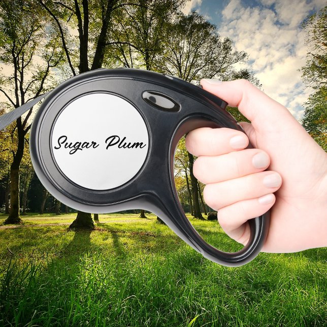  Monogram Name  Retractable Pet Leash (Creator Uploaded)