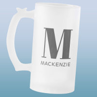 Monogram Name Simple Personalized
