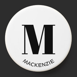 Monogram Name Simple PopSocket