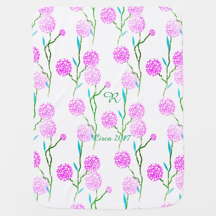 dandelion baby blanket