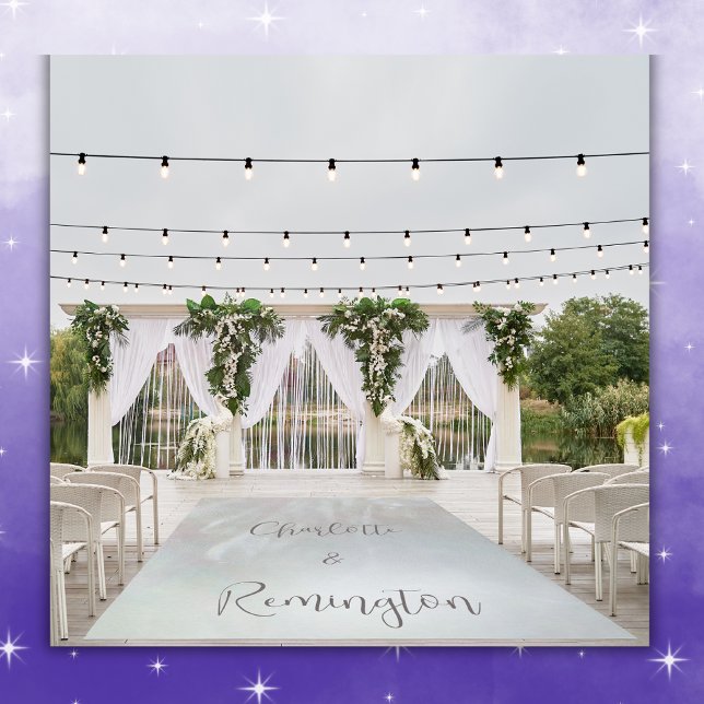 Monogram Names Wedding | Outdoor Rug (Creator Uploaded)