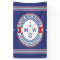Monogram Nautical Logo Anchor Wheel Helm Motto