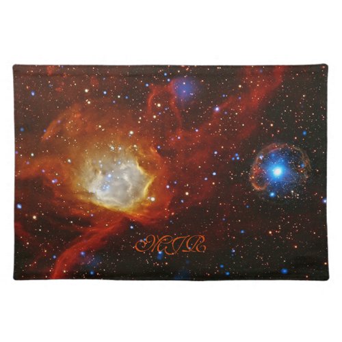 Monogram Nebula N90 and Pulsar SXP1062 Cloth Placemat