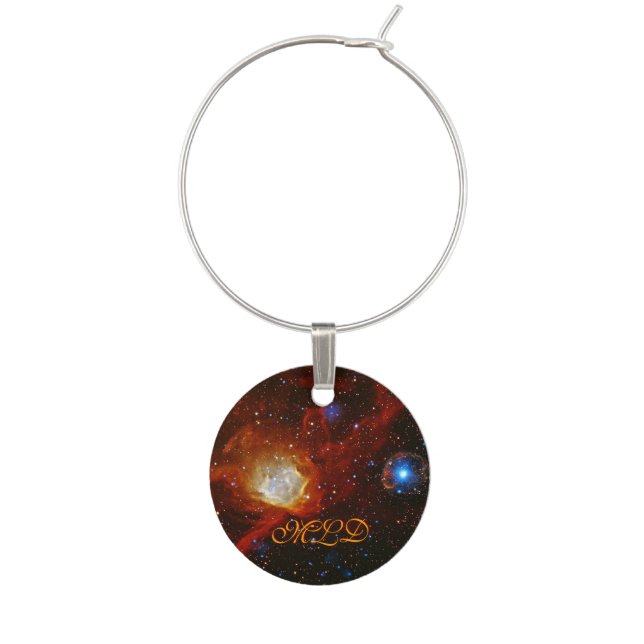 Monogram Nebula N90 and Pulsar SXP1062 Wine Charm (Front)