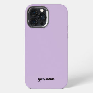 monogram neutral minimalist purple iPhone 13 pro max case