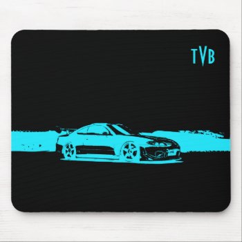 Monogram Nissan Silvia Mouse Pad by K2Pphotography at Zazzle