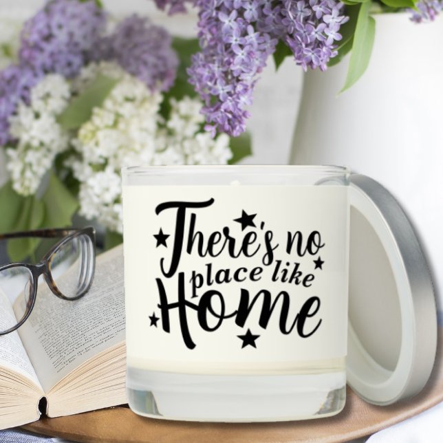 Monogram No Place Like Home Scented Candle (Creator Uploaded)
