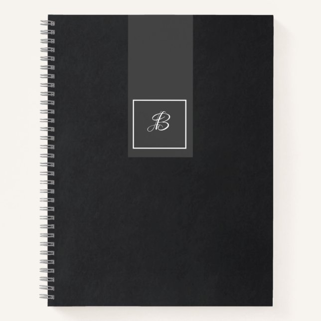 Monogram Notebook (Front)