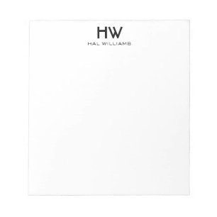 Monogram Notepad