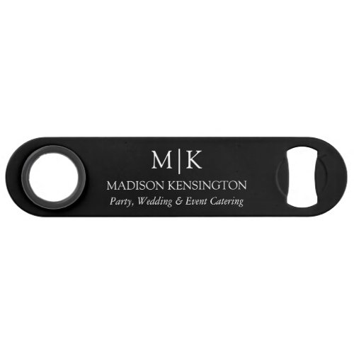 Monogram or Add Logo Business Bottle Bar Key