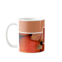 Monogram Orange Pumpkin Fall Mug