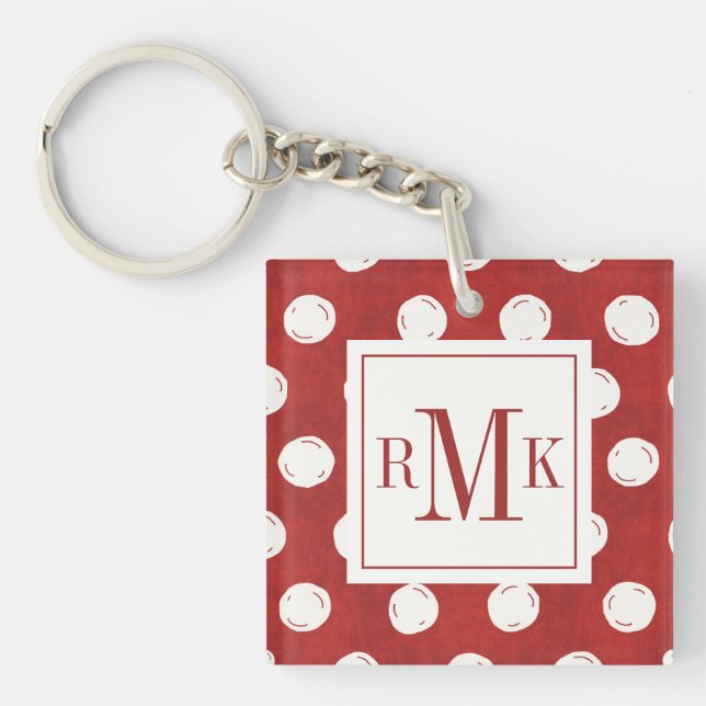 Monogram | Otomi Farm Step Keychain (Front)