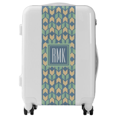 Monogram  Outdoor Geo Step  Geometric Arrow Patt Luggage