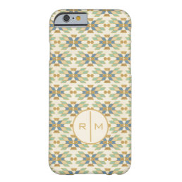 Monogram | Outdoor Geo Step | Tribal Pattern Barely There iPhone 6 Case