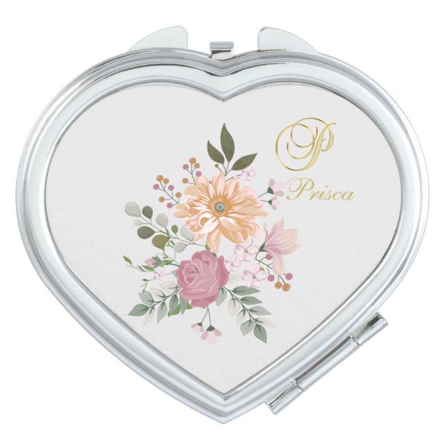 Monogram P Compact Mirror (Front)