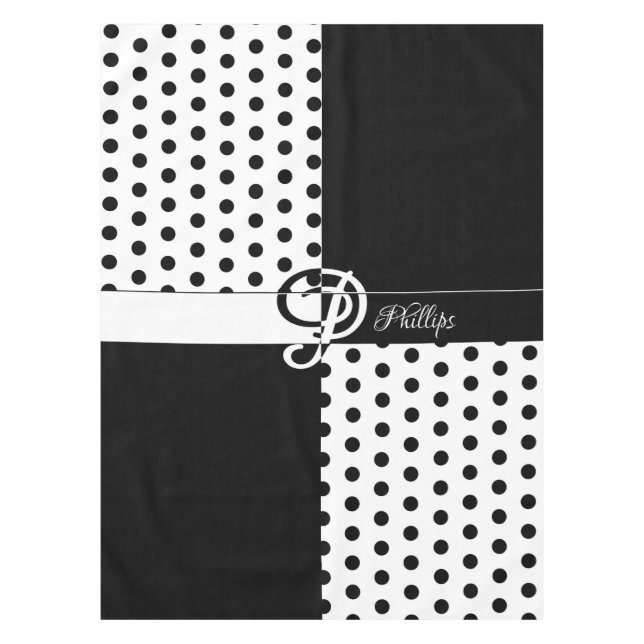 Monogram P Tablecloth (Front)