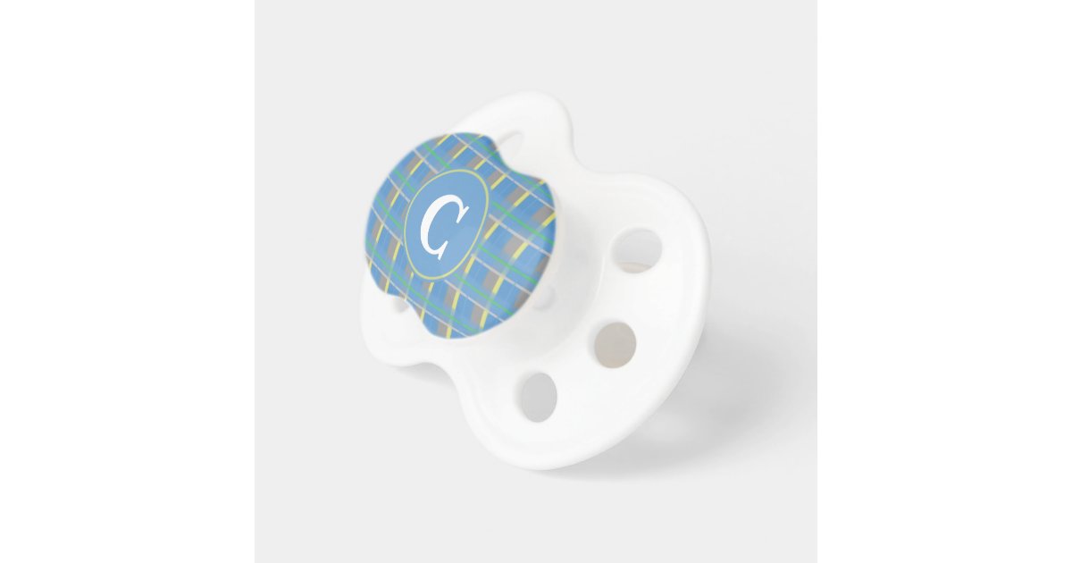 Monogram Pacifier Zazzle