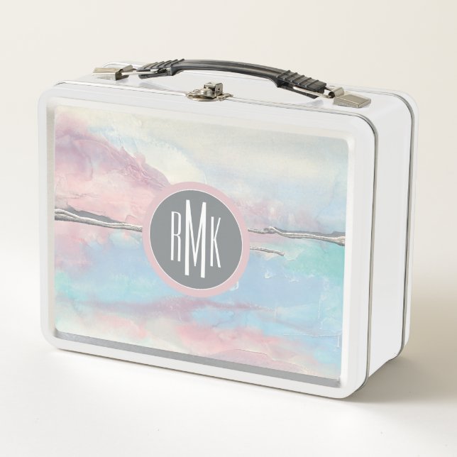 Monogram | Parfait II Metal Lunch Box (Front)