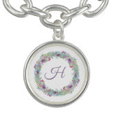 Monogram Bracelet - Floral