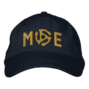 Monogram Personalize 45 spacer DJ embroidered cap