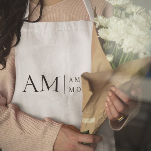 Monogram Personalized Apron (Creator Uploaded)