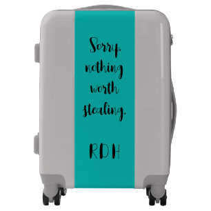 Monogram Personalized Luggage