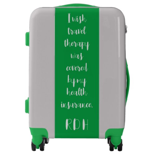 Monogram Personalized Luggage