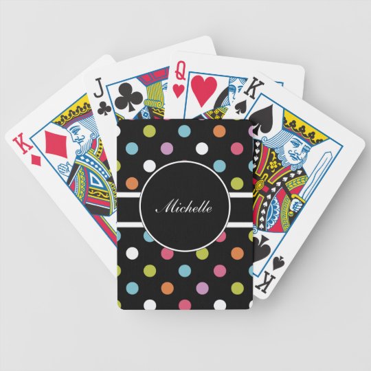 Monogram Personalized Playing Cards | Zazzle.com