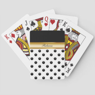 Monogram Personalized Playing Cards