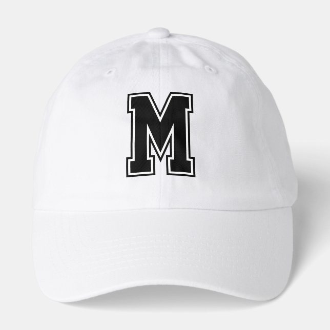 Monogram Personalized Varsity  Hat (Front)