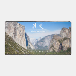 Monogram Personalized Yosemite Desk Mat