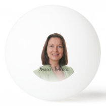 Monogram Photo Ping Pong Ball Monogram Photo Ping Pong Ball