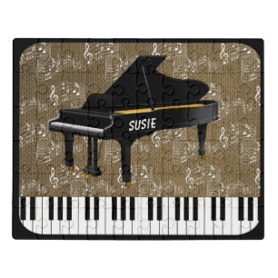 MONOGRAM PIANO JIGSAW PUZZLE