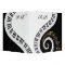 Monogram Piano Keys and  Musical Notes