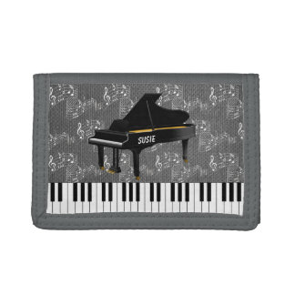 MONOGRAM PIANO TRIFOLD WALLET