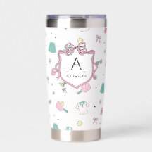 Monogram Pickleball Cup Gift for Her