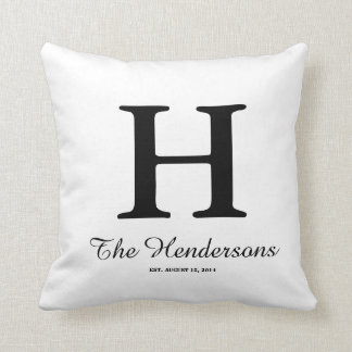 Monogram Pillow
