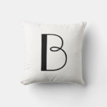 Monogram Pillows B at Zazzle
