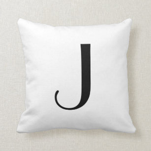 Monogram Pillows Letter J