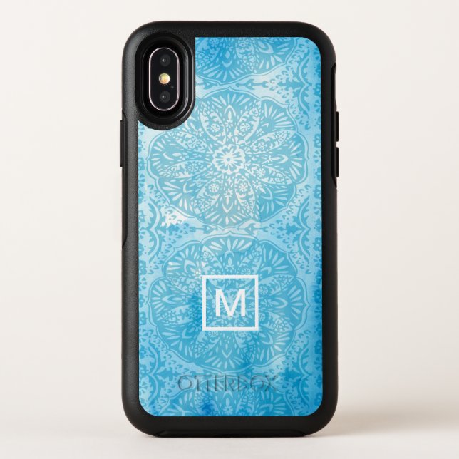 Monogram | Pineapple Life III Otterbox iPhone Case (Back)