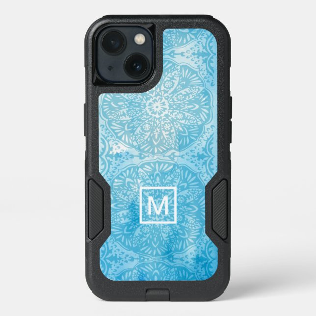 Monogram | Pineapple Life III Otterbox iPhone Case (Back)
