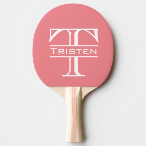 Monogram Ping Pong Paddle