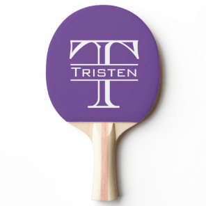 Monogram Ping Pong Paddle
