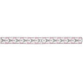 Monogram Pink Chic Eiffel Tower Pattern Hair Tie (Unwrapped)