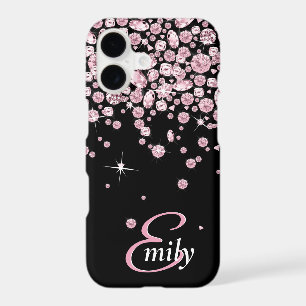 Monogram Pink Diamond Jewels iPhone 17 Case
