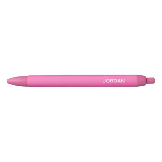 Monogram Pink Pen