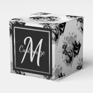Monogram Pirate Ship & Anchor Cube Favor Box 5