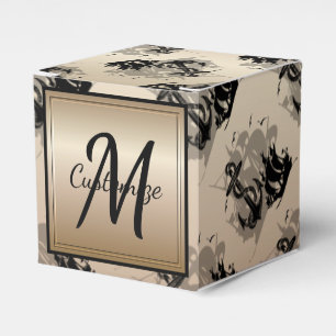 Monogram Pirate Ship & Anchor Cube Favor Box 8