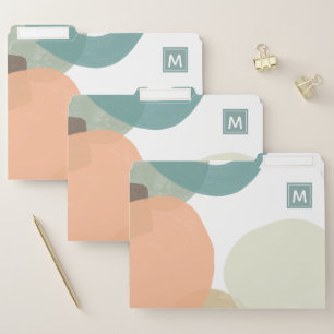 Monogram   Platelet File Folder